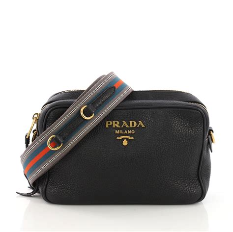 prada two tone double bag|Prada double zip camera bag.